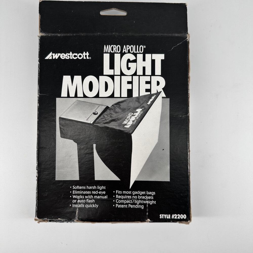 Westcott Micro Apollo Light Modifier for Flash Photography – Style #2200